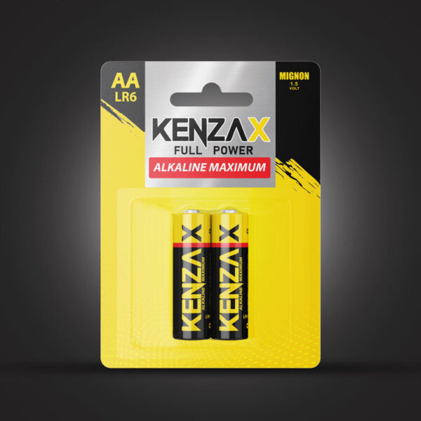 باتری قلمی کارتی Kenzax-AA-LR6-2